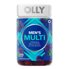 Kẹo Dẻo Vitamin Tổng Hợp OLLY Men's Hương Blackberry – Hộp 200 Viên