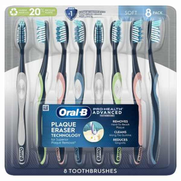Bàn Chải Đánh Răng Oral-B ProHealth Advanced - Set 8  Cái