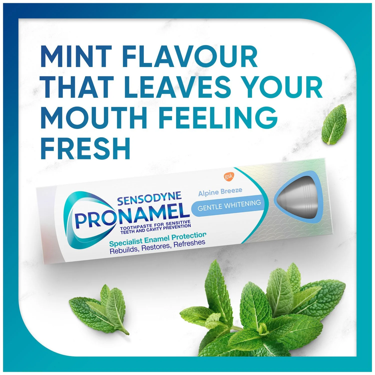 Kem Đánh Răng Sensodyne Pronamel Gentle Whitening Toothpaste for Sensitive Teeth Alpine Breeze - Set 4 Tuýp X 184g