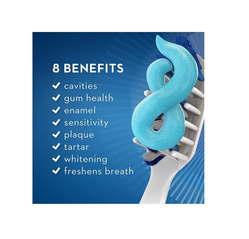 Kem Đánh Răng Crest Pro-Health Advanced Whitening + Intensive Clean Toothpaste - Set 5 Tuýp