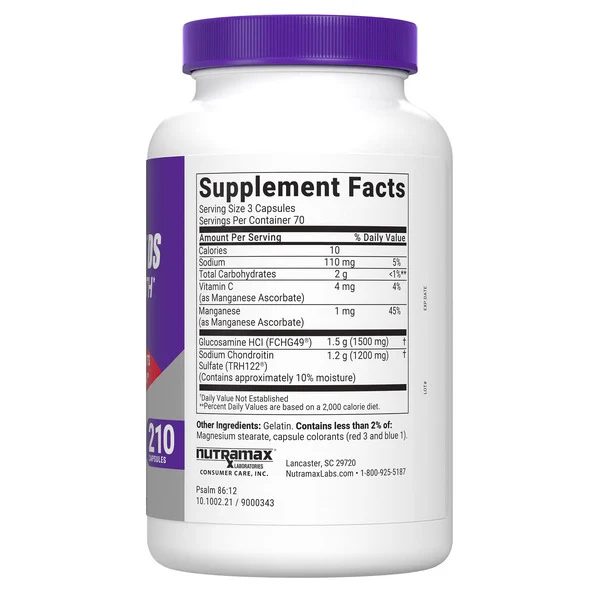 Viên Uống Hỗ Trợ Xương Khớp Cosamin DS Joint with Glucosamine & Chondroitin – Hộp 210 Viên