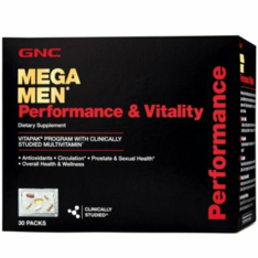 GNC Mega Men Performance & Vitality Vitapak – Hộp 30 Gói