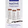 Lăn Khử Mùi Native Whole Body Deodorant Stick Hương Dừa & Vani - Hộp 3 Thanh
