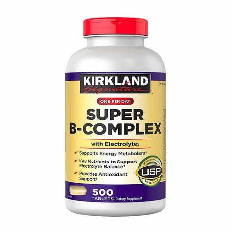 Viên Uống Kirkland Signature Super B-Complex with Electrolytes – Hộp 500 Viên