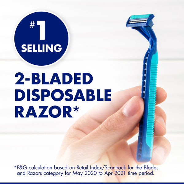 Dao Cạo Dùng Một Lần Cho Nam Giới Gillette Sensor2 Plus Disposable Razor - Hộp 52 Cái