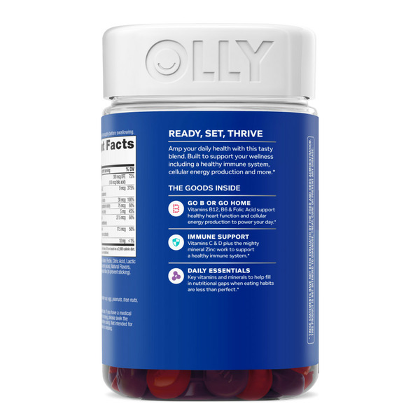 Kẹo Dẻo Vitamin Tổng Hợp OLLY Men's Hương Blackberry – Hộp 200 Viên