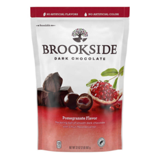 Kẹo Socola Đen Nhân Lựu Brookside Dark Chocolate Pomegranate Flavored - Túi 907g