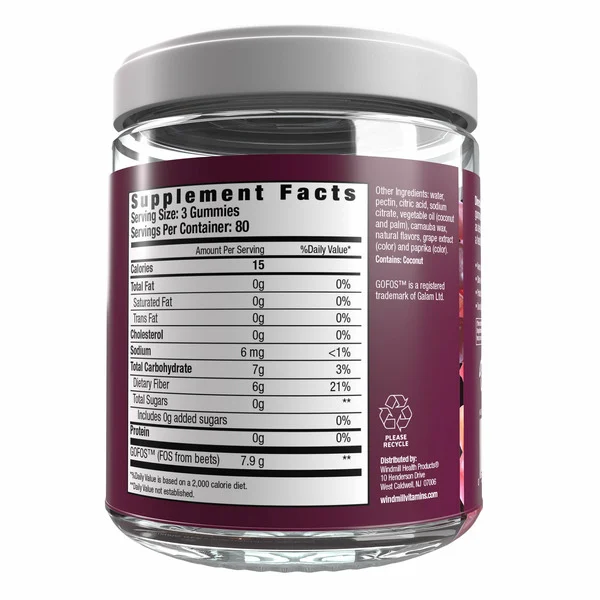 Kẹo Dẻo Bổ Sung Chất Xơ Country Farms Fiber Care Gummies – Hộp 240 Viên