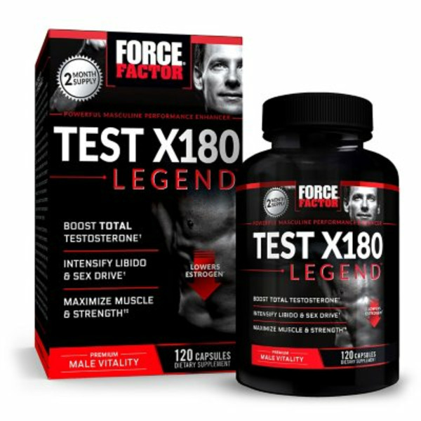 Viên Uống Hỗ Trợ Testosterone Force Factor Test X180 Legend – Hộp 120 Viên