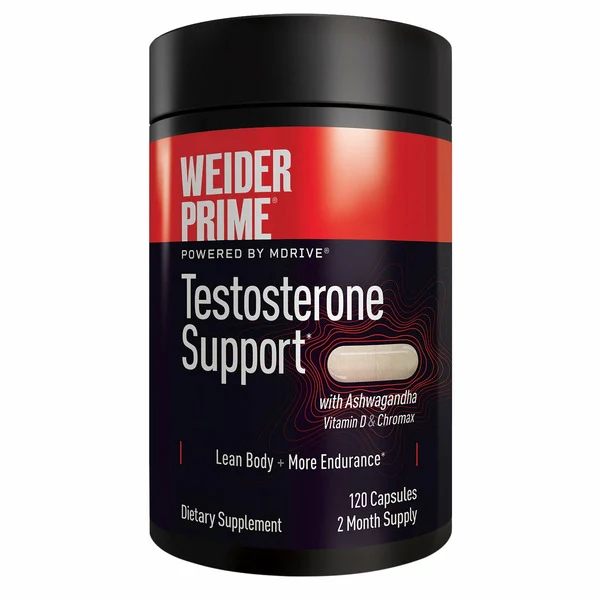 Viên Uống Weider Prime Testosterone Support – Hộp 120 Viên