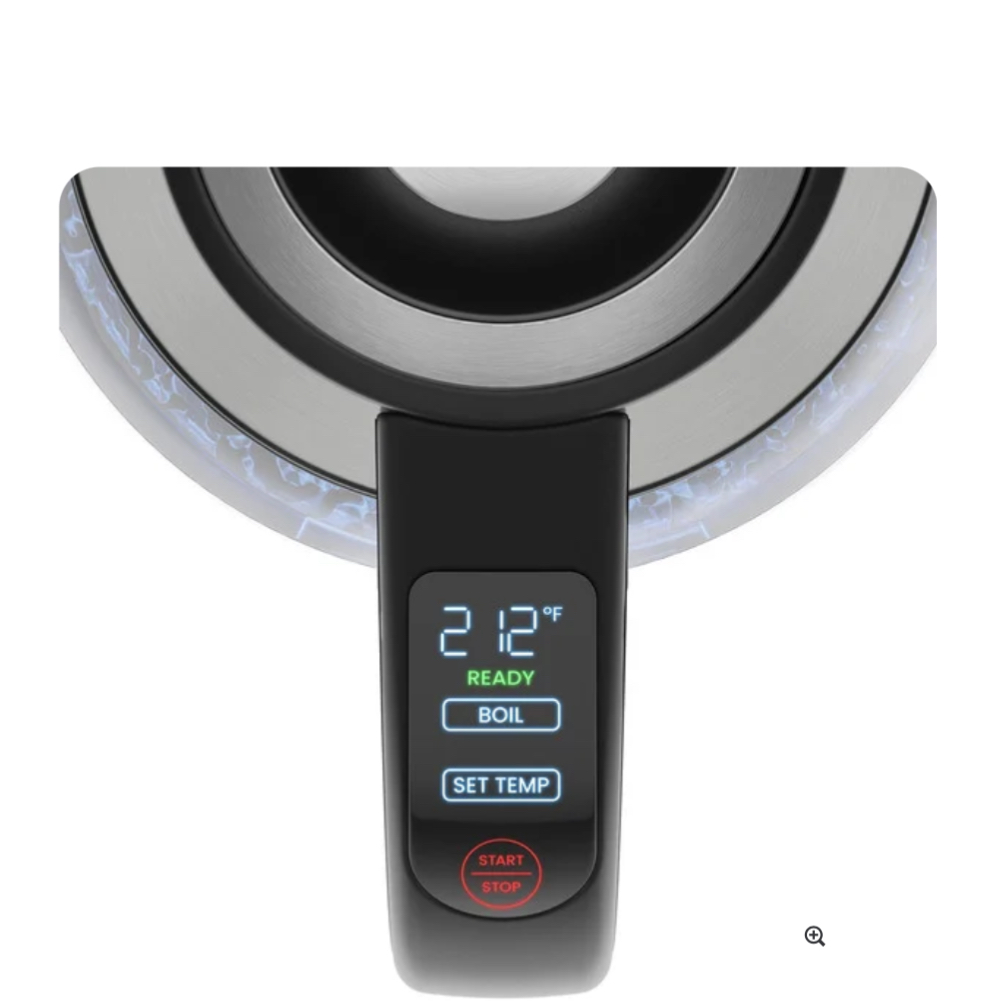 Chefman Custom-Temp 1.8L Electric Kettle