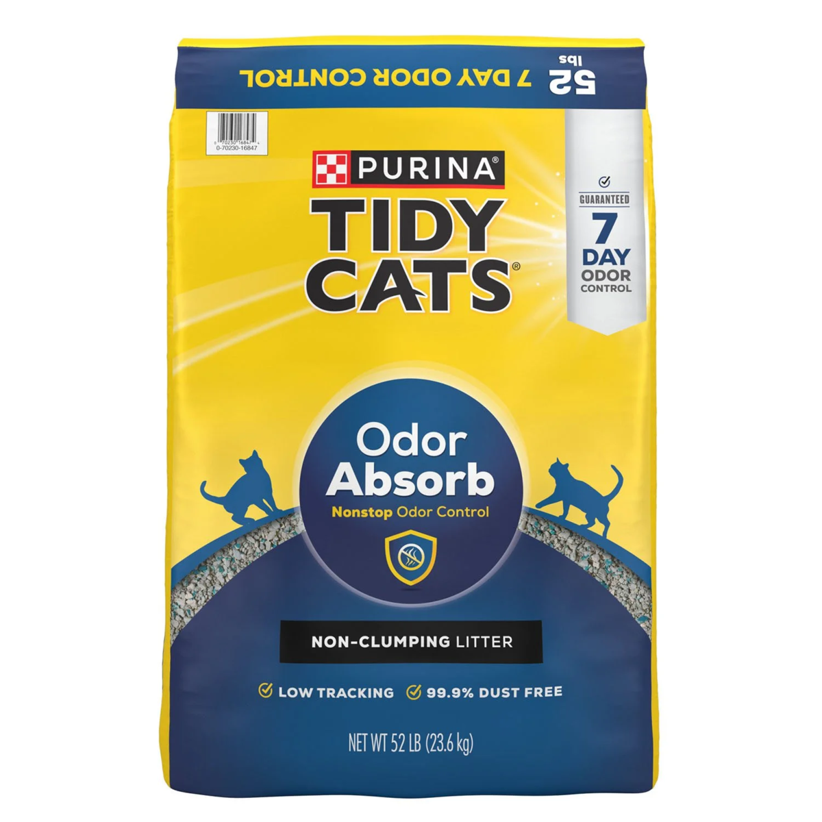 Cát Vệ Sinh Cho Mèo Purina Tidy Cats Natural Clay Khử Mùi – Túi 23,6 kg