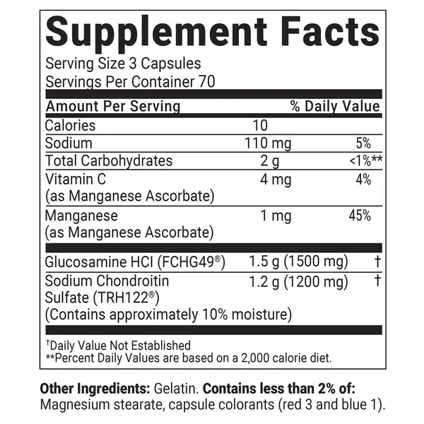 Viên Uống Hỗ Trợ Xương Khớp Cosamin DS Joint with Glucosamine & Chondroitin – Hộp 210 Viên