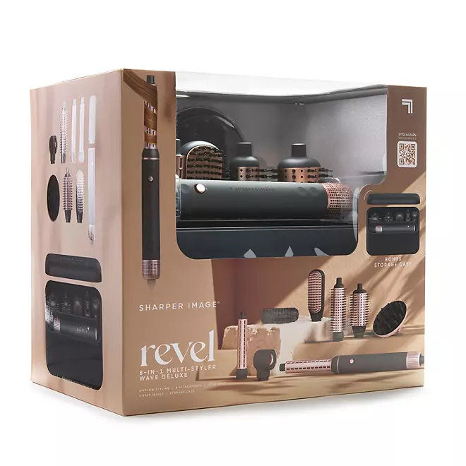 Máy Tạo Kiểu Tóc Đa Năng Sharper Image Revel 8-in-1