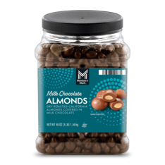 Kẹo Member's Mark Milk Chocolate Almonds - Hộp 1.36kg