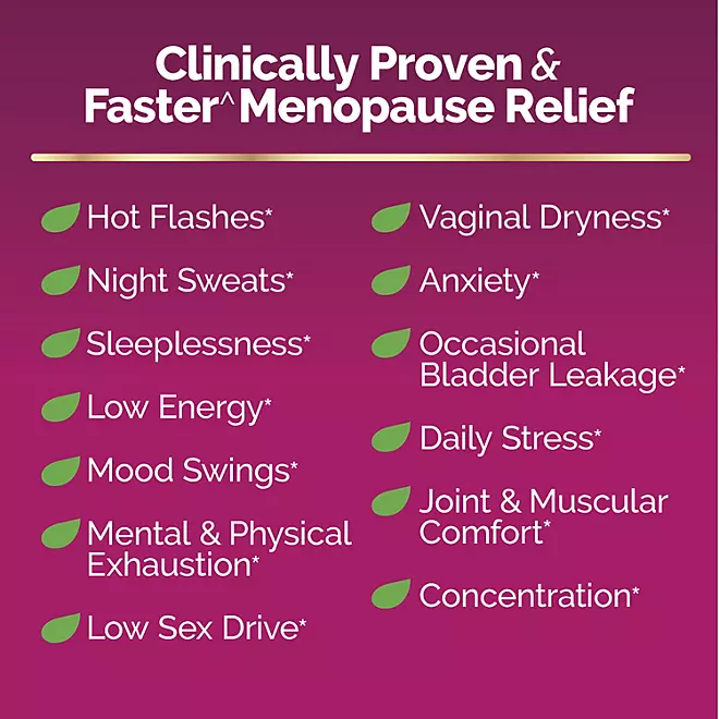Viên Uống Hỗ Trợ Giảm Triệu Chứng Mãn Kinh Estroven Complete Multi-Symptom Menopause Relief  - Hộp 84 Viên