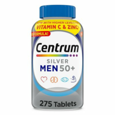 Viên Uống Bổ Sung Vitamin Tổng Hợp Centrum Silver Men 50+ – Hộp 275 Viên