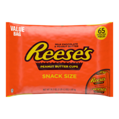 Kẹo Socola Sữa Nhân Bơ Đậu Phộng Reese’s Snack Size Cups – Túi lớn 1.02kg