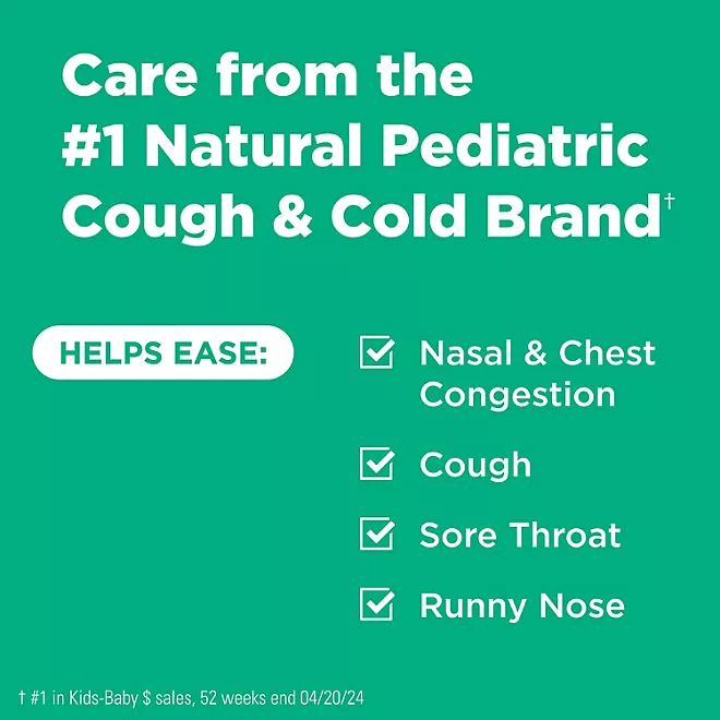 Siro Giảm Ho & Cảm Lạnh Cho Trẻ Hyland’s Kids Cold & Cough – 2 Chai Ngày, 1 Chai Đêm X 118ml