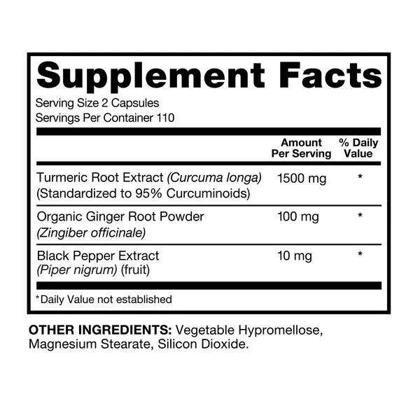 Viên Uống Qunol Turmeric 1500mg – Hộp 220 Viên