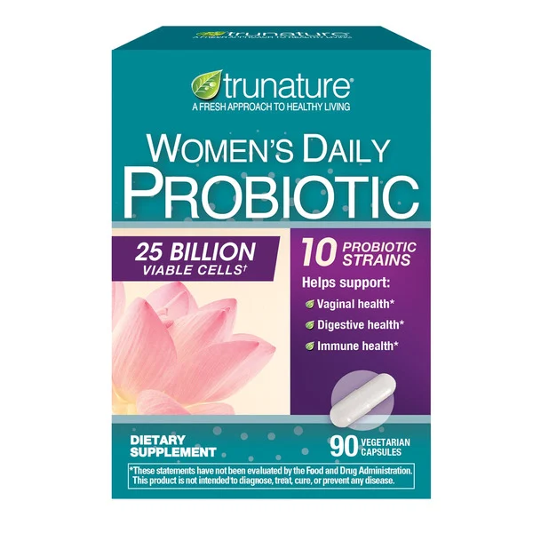 Viên Uống Trunature Women's Daily Probiotic – Hộp 90 Viên Nang Chay