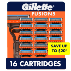 Lưỡi Dao Cạo Dành Cho Nam Gillette Fusion5 Men's Razor Blade Refills - Hộp 16 Cái