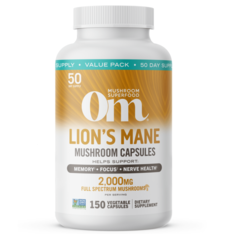Viên Uống Hỗ Trợ Não Bộ Lion’s Mane – Hộp 150 Viên