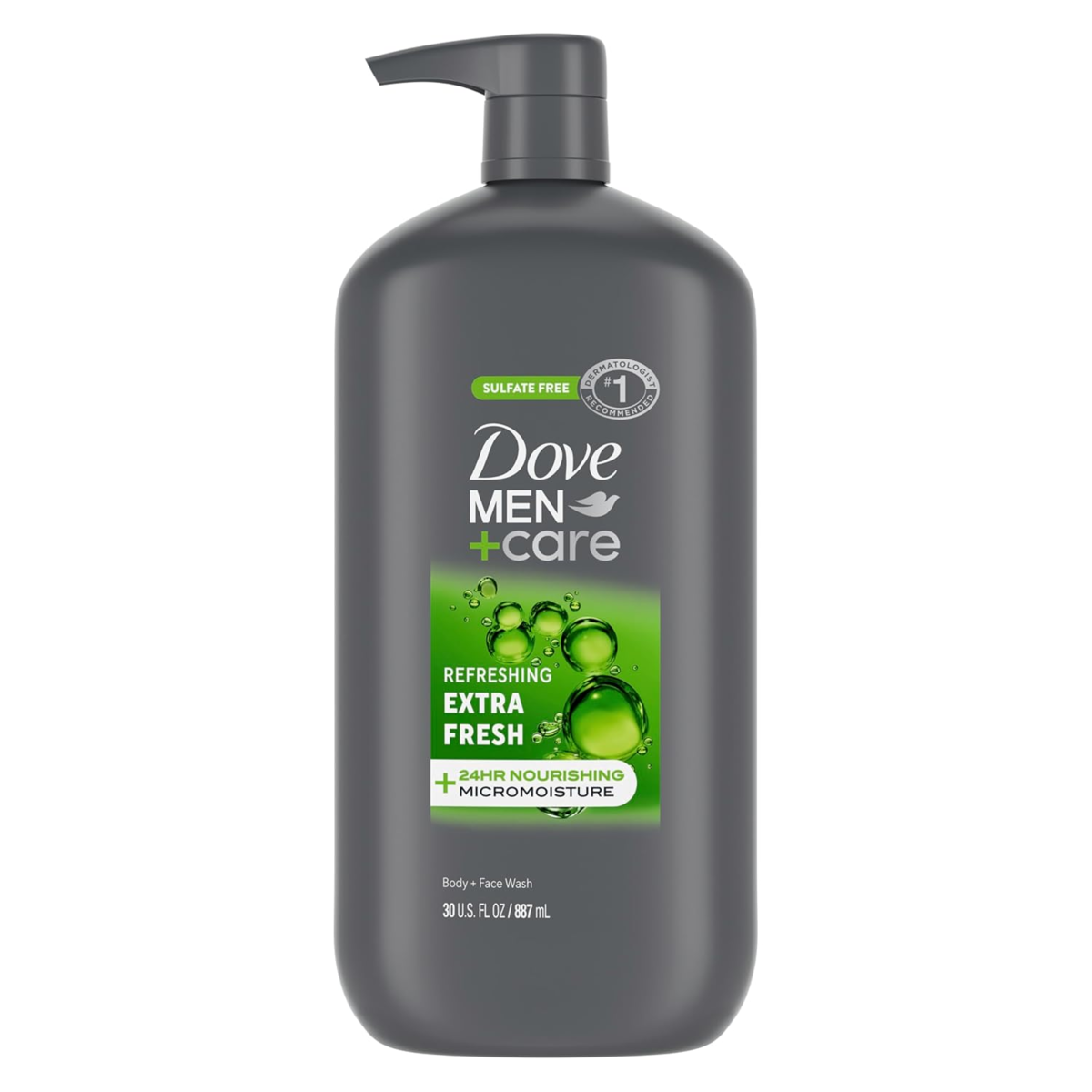 Sữa Tắm Và Rửa Mặt Dành Cho Nam Dove Men+Care Extra Fresh Body and Face Wash - 2 Chai X 887ml