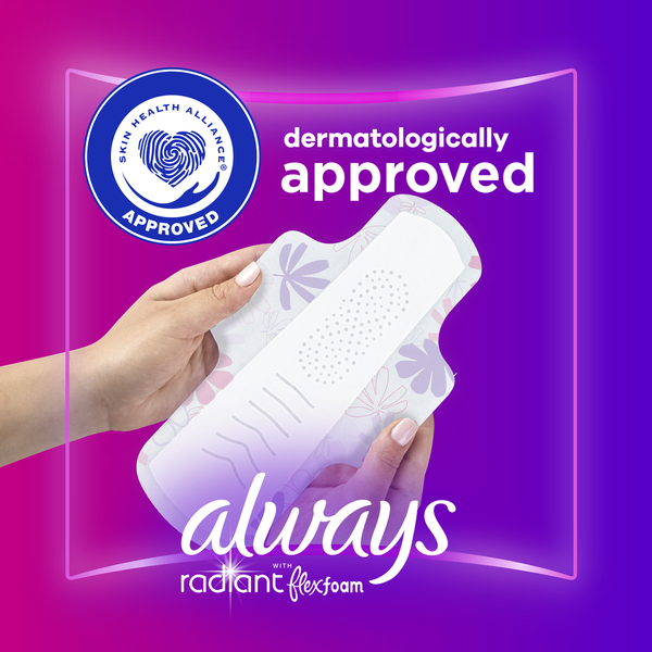Băng Vệ Sinh Always Radiant Regular Pads Size 1 - 76 Miếng