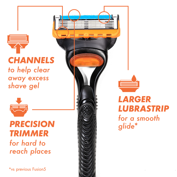 Lưỡi Dao Cạo Dành Cho Nam Gillette Fusion5 Men's Razor Blade Refills - Hộp 16 Cái