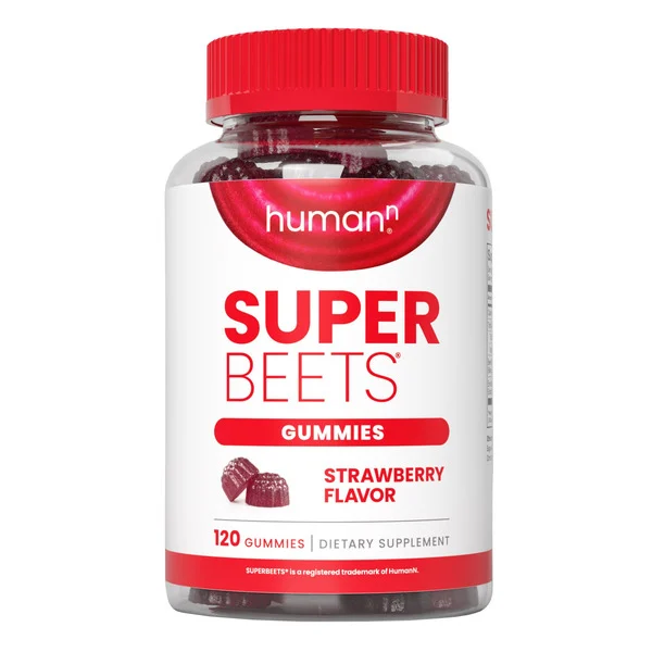 Kẹo Dẻo HumanN SuperBeets Hương Dâu – Hộp 120 Viên