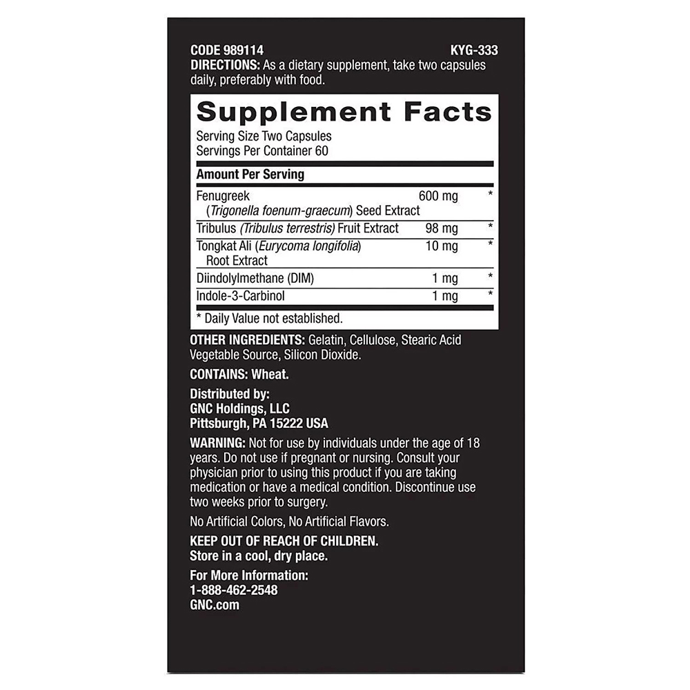 Viên Uống GNC Mega Men Advanced Testosterone Booster – Hộp 120 viên