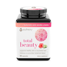 Viên Uống Hỗ Trợ Sắc Đẹp Youtheory Total Beauty – Hộp 90 viên