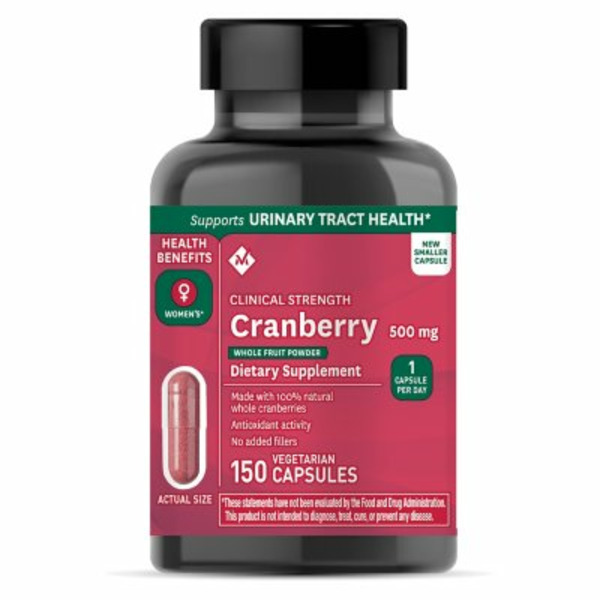 Viên Uống Member's Mark Cranberry Clinical Strength 500mg – Hộp 150 Viên