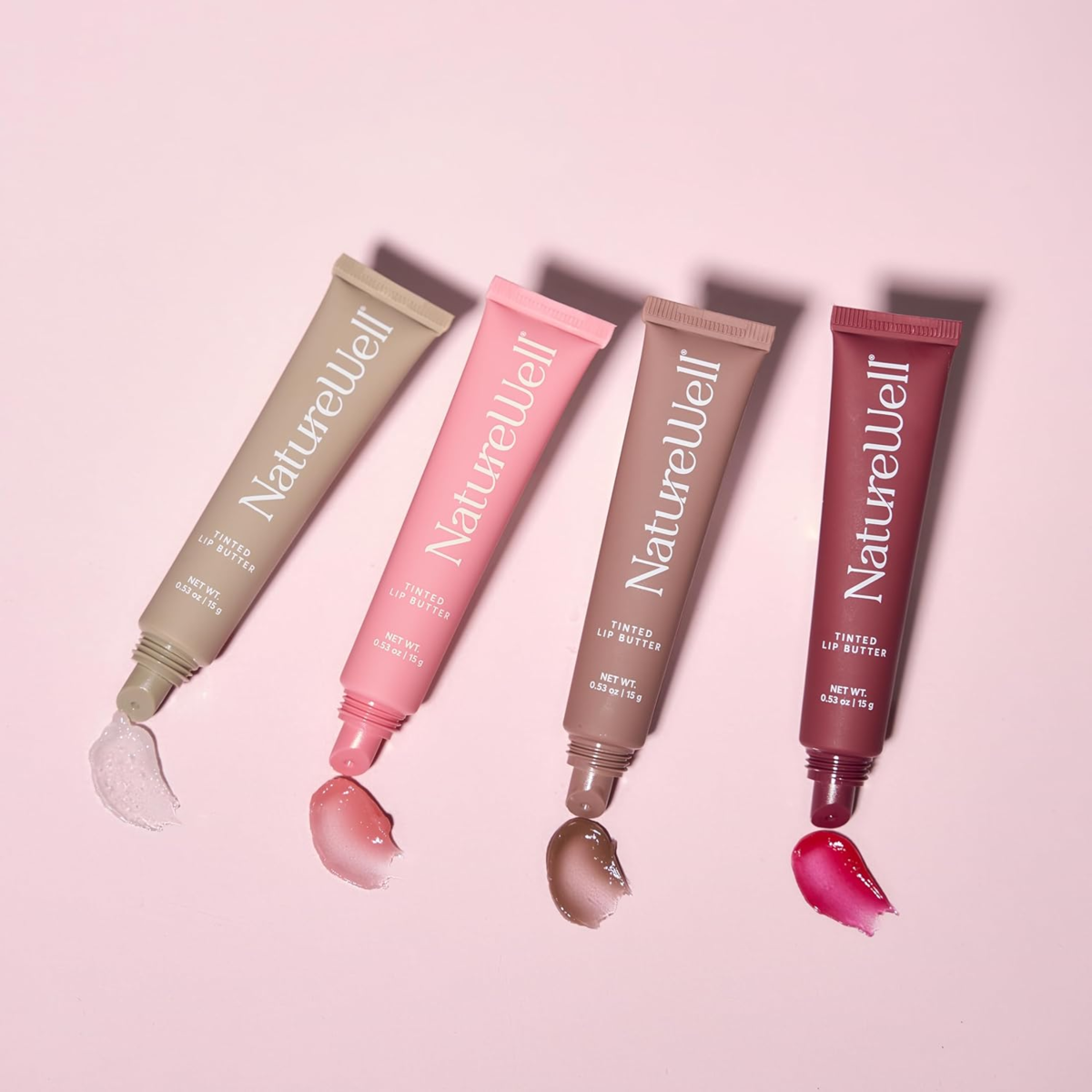 Son Dưỡng Môi Có Màu NatureWell Tinted Lip Butter – Set 4 Thỏi