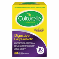Viên Uống Culturelle Digestive Health Probiotic – Hộp 80 Viên