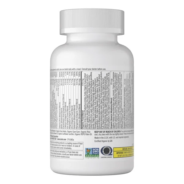 Viên Uống Kirkland Signature USDA Organic Multivitamin  - Hộp 80 Viên