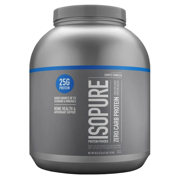 Bột Whey Protein Isopure Zero Carb Vị Vanilla - Hộp 1.57kg
