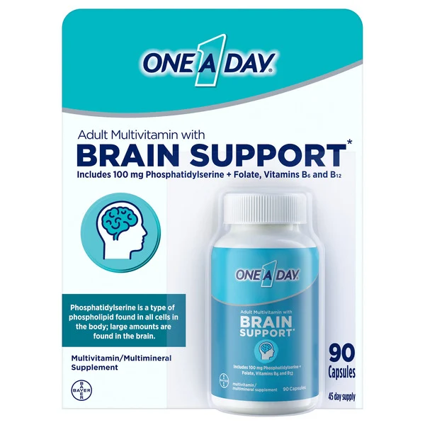 Viên Uống One A Day Multivitamin with Brain Support - Hộp 90 Viên