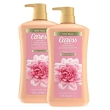 Sữa Tắm Dưỡng Ẩm Caress Daily Silk Hydrating Body Wash, White Peach & Orange Blossom - 2 Chai X 887ml