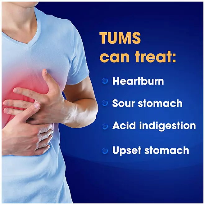 Viên Nhai Hỗ trợ Giảm Ợ Nóng TUMS Chewy Bites –  Hộp 108 Viên