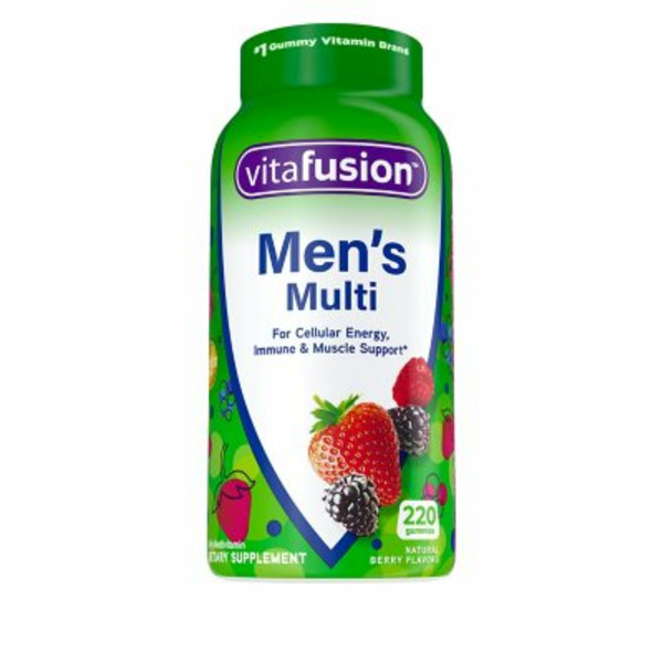 Kẹo Dẻo Bổ Sung Vitamin Tổng Hợp Vitafusion Men's Multivitamin – Hộp 220 Viên
