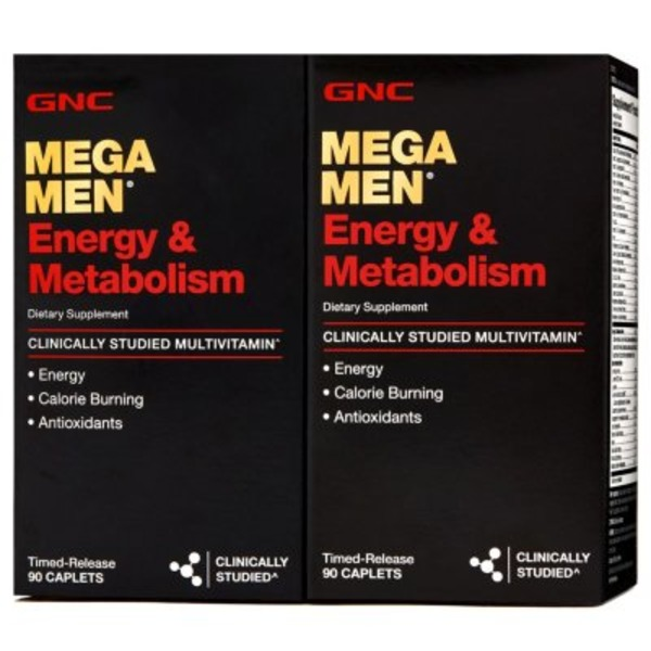 Viên Uống Bổ Sung Vitamin Tổng Hợp GNC Mega Men Energy & Metabolism – 2 Hộp X 90 Viên