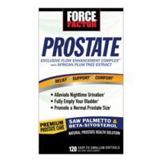 Viên Uống Hỗ Trợ Tuyến Tiền Liệt Force Factor Prostate Support – Hộp 120 Viên