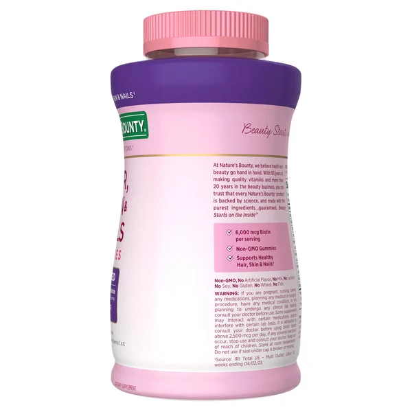 Kẹo Dẻo Nature's Bounty Hair, Skin & Nails Advanced – Hộp 230 Viên