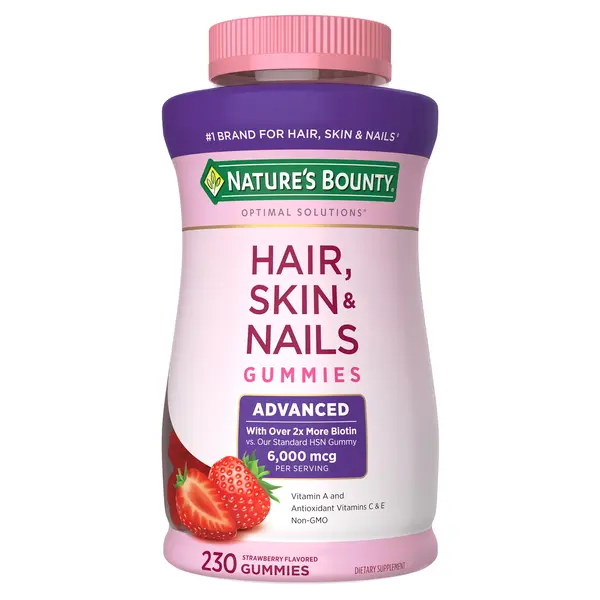 Kẹo Dẻo Nature's Bounty Hair, Skin & Nails Advanced – Hộp 230 Viên