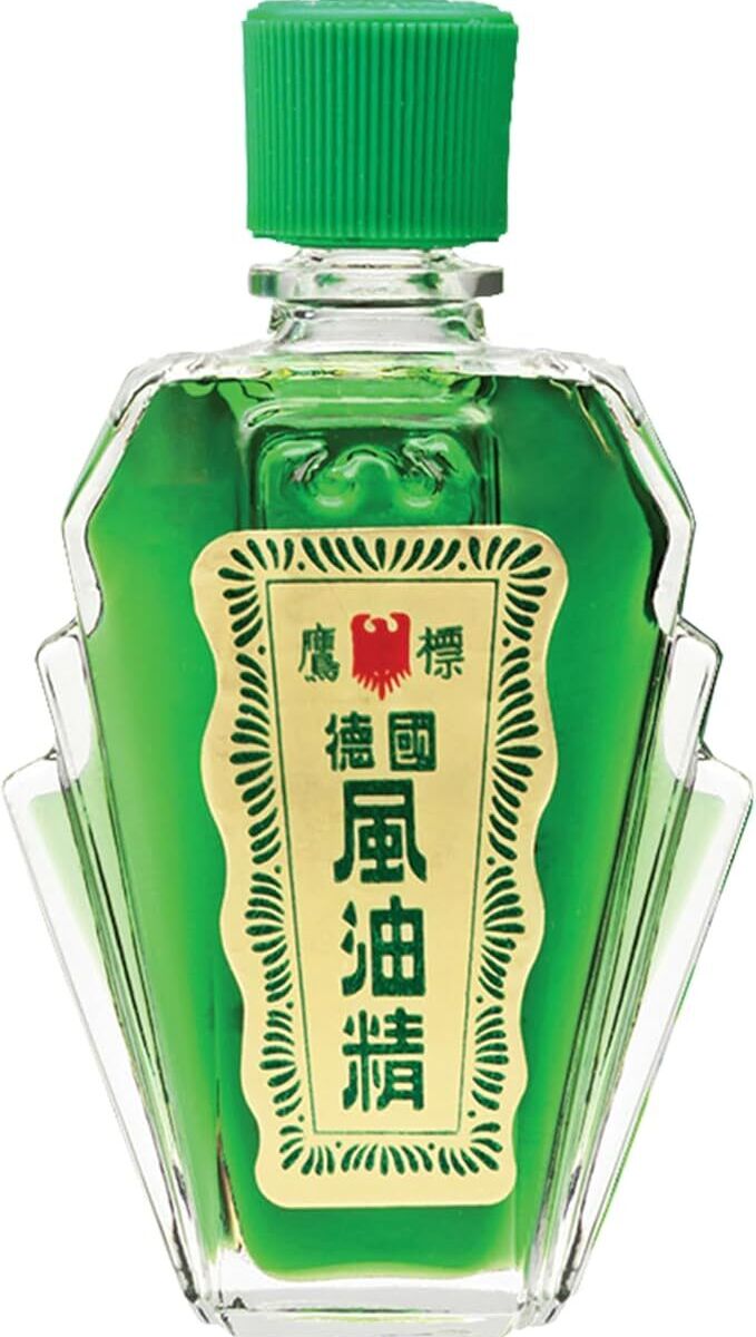 Dầu Gió Xanh Mỹ Eagle Brand Medicated Oil Hộp 12 Chai 24ml