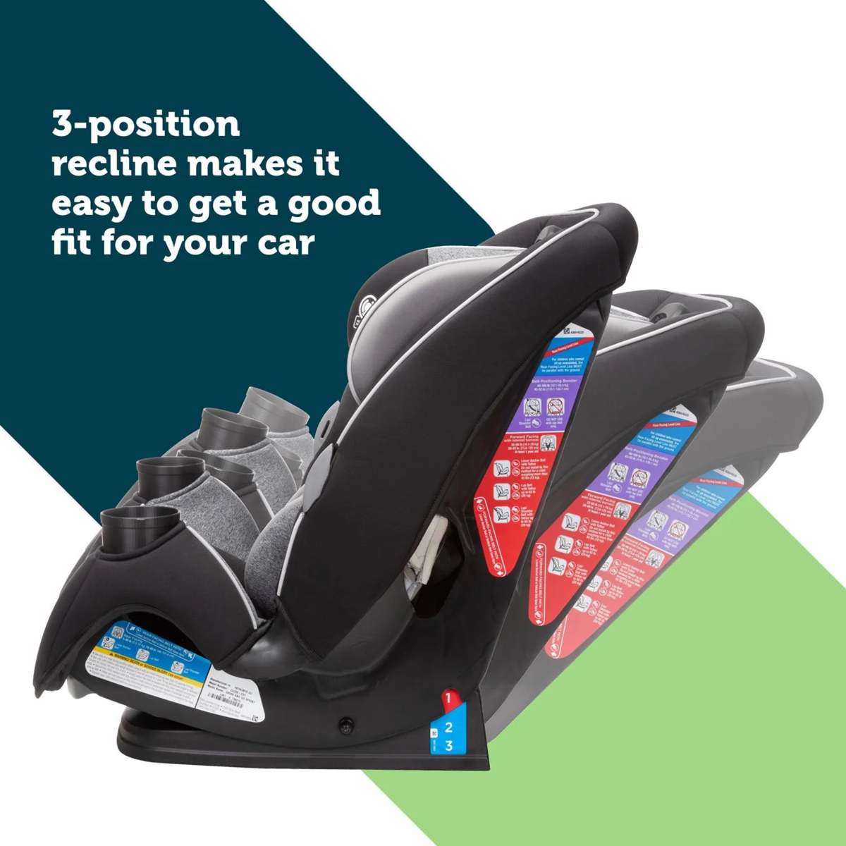 Safety 1st EverFit All-in-One Car Seat, Choose Color