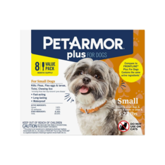 Thuốc Nhỏ Gáy PetArmor Plus Trị Bọ Chét & Ve Cho Chó – Liệu Trình 8 Tháng