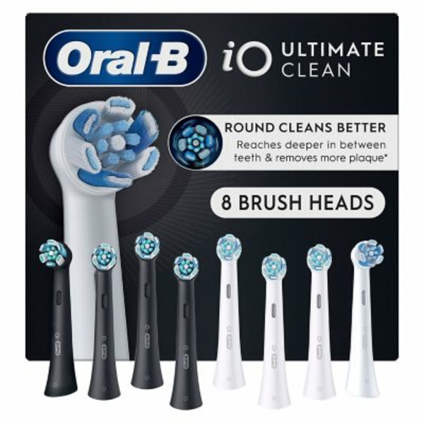 Đầu Bàn Chải Thay Thế Oral-B iO Series Ultimate Clean Cho Bàn Chải Điện - Hộp 8 Chiếc